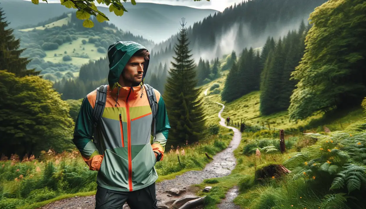Stylische Regenjacken für Wanderer