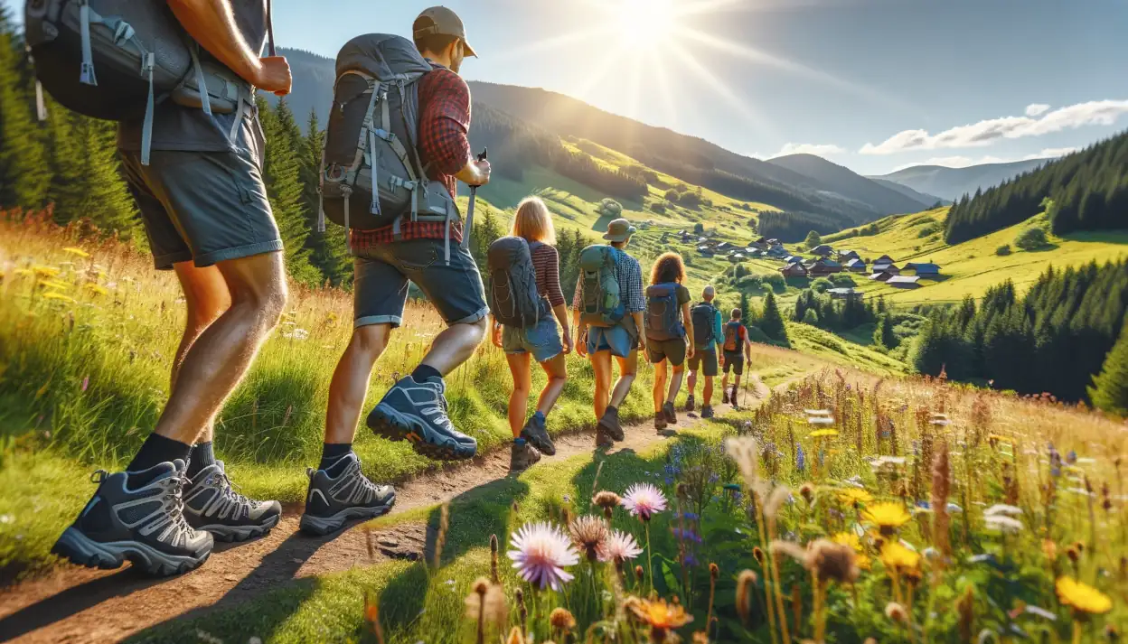Leichte Wanderschuhe für den Sommer