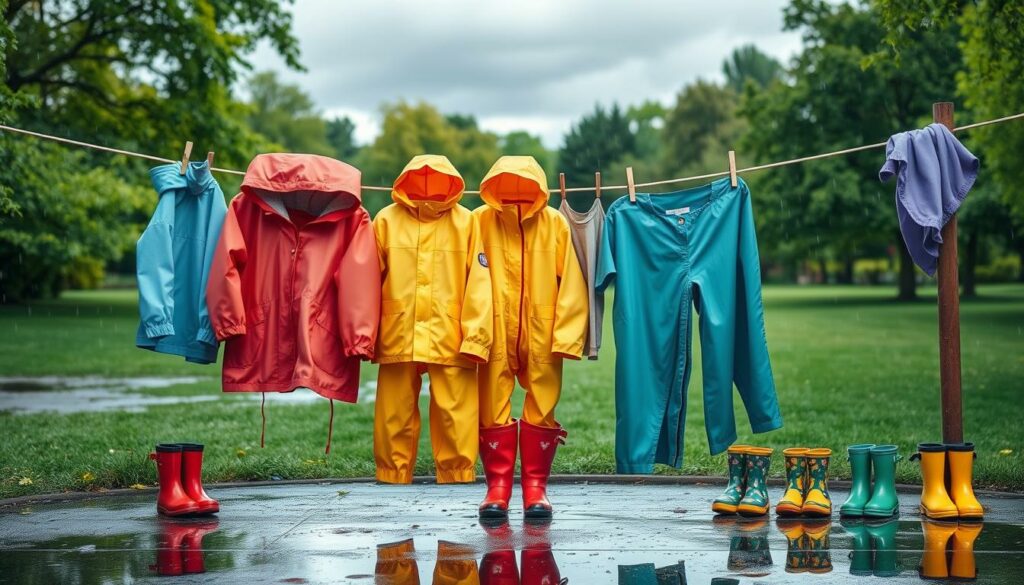 Kinder Regenbekleidung